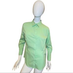 Brooks Brothers Classic Fitted Button Down Oxford Shirt Mint Green Size …